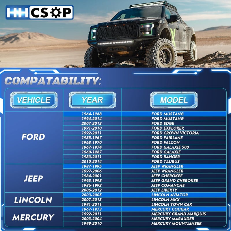 HHCSOP 5x4.5 1" Wheel Spacers Fit for Mustang Ranger Explorer Edge Crown Victoria Jeep Wrangler Liberty Cherokee TJ YJ XJ MJ KJ KK ZJ, 5x114.3 Wheel Adapters 82.5mm Hub Bore 1/2x20 Studs, Black 4PCS - Image 2